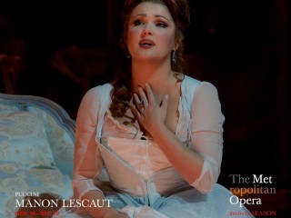 Netrebko as Manon Lescaut Met Season 2016:17